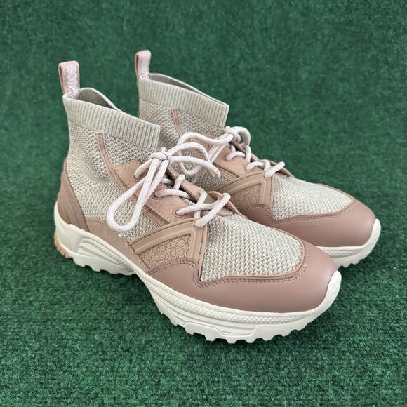Coach Shoes - Coach G4708 High Top Lace Up Running Sneaker Shoes Women Size 8 B C245